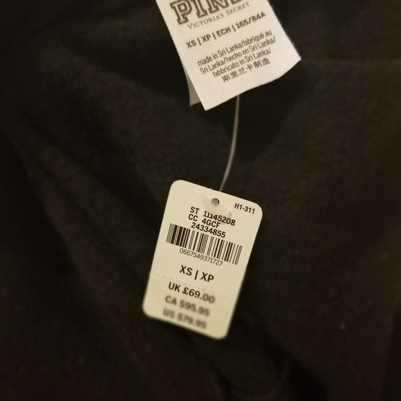 NWT Victoria's Secret Pink Bling Hoodie - Picture 3 of 4